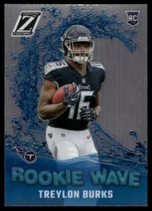 Treylon Burks 2022 Panini Zenith #RW-TB Rookie Wave Prizm RC SP Titans - Picture 1 of 2