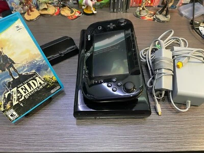 Good Nintendo Wii U 32GB Console Deluxe Set - Black - Zelda Breath of the Wild! - Image 1 of 4