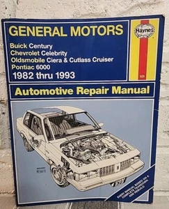 Haynes 38005 829 General Motors Buick Century And More 1982 Thru 1993 - Picture 1 of 7