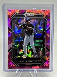 2023 Panini Prizm #177 Frank Thomas Pink Ice Prizm MLB HOF NM+ - Picture 1 of 2