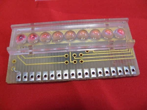 Rare 9-Digit LED Bubble Display National Semiconductor 604 NS604 Gold-Plated 850 - Picture 1 of 6