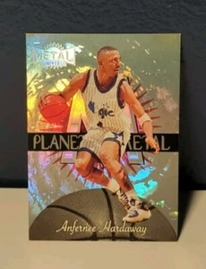 1997-1998 Metal Universe Anfernee Hardaway Planet Metal #7 HOF Orlando Magic - Picture 1 of 2