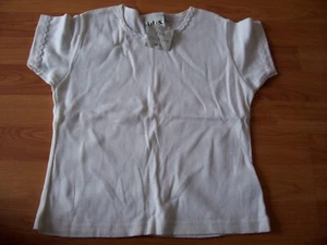 New white cap sleeves top from id:x @ Debenhams, Age 11-12 years - Picture 1 of 3
