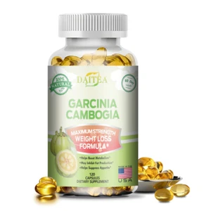 Garcinia Cambogia steigert den Stoffwechsel verbessert Gewichtsverlust Boost Energie 30-120 Ct - Bild 1 von 11