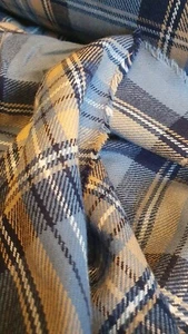 Wool Mix Check Tartan suiting dress fabric 60" wide - Picture 1 of 4