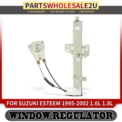 Regulador de ventana manual trasero izquierdo para Suzuki Esteem 1995 1996-2002 manual Foto 1 de 4