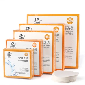 200Pcs Fast/Medium/Slow speed qualitative filter paper lab funnel 7/9/11/12.5cm - Picture 1 of 27
