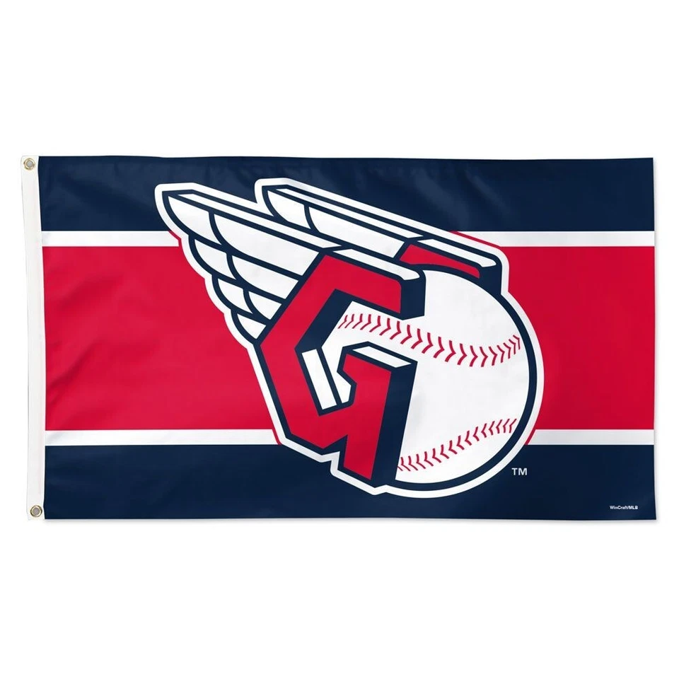 CLEVELAND GUARDIANS "G" 3'X5' DELUXE FLAG WINCRAFT 👀 - Image 1 of 1