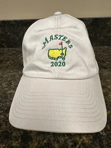 Mütze Kappe 2020 Masters Golf Turnier Augusta National beige verstellbar SAUBER GEBRAUCHT, IN EINWANDFREIEM ZUSTAND - Bild 1 von 4
