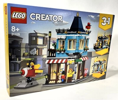 LEGO Creator 31105 Spielzeugladen Im Ayuntamiento 3in 1 Set 554 Piezas Eol-Neu / - Imagen 1 de 3