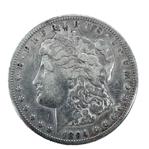 1894-S Morgan Dollar 90% Silver $1 US Coin # 2005 - Picture 1 of 4
