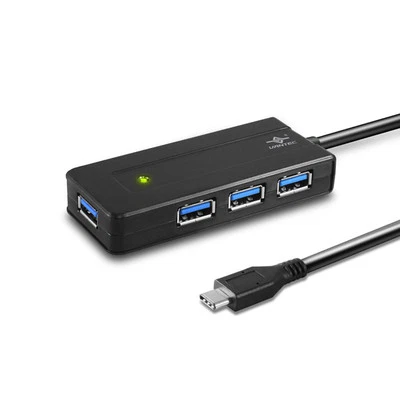  Vantec USB 3.1 Gen 1 Type C 4-Port Bus-Powered Travel Hub - Image 1 of 3