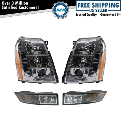 Lighting Kit Fits 07-14 Cadillac Escalade Escalade ESV 09-13 Escalade EXT - Imagem 1 de 4