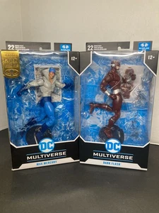 Mcfarlane DC Multiverse Dark Flash Walter West max mercury the flash lot of 2  - Picture 1 of 8