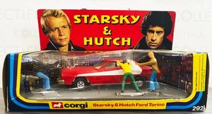 CORGI #292 - STARSKY AND HUTCH FORD TORINO & FIGURES - 1977 - DIECAST - BOXED🔥 - Picture 1 of 6