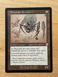 MTG NM Phyrexian Revoker Schematic [The Brothers' War Retro Artifacts]  - Imagen 1 de 1