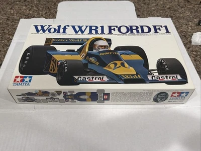 TAMIYA 1/20 SCALE WOLF WR1 FORD F1  SEALED INSIDE KIT! CIRCA 1987! VMCP! - Image 1 of 4