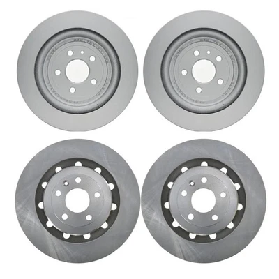 Motorcraft Front and Rear Disc Brake Rotor Kit For Ford Explorer Lincoln MKS MKT - Image 1 of 2