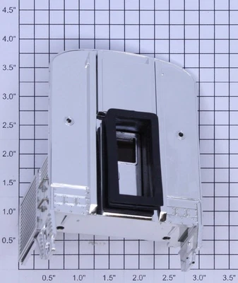 K-Line K4632-X001 Silver Painted Passenger Car Vestibule with Diaphragm - Image 1 of 4