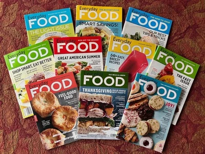 Martha Stewart Everyday Food Magazine 2012 Complete Year # 89-98, 10 issues - Image 1 of 2