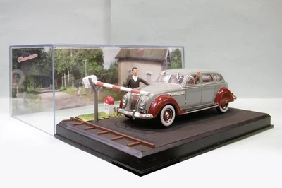 Altaya La Route Bleue - CHRYSLER AIRFLOW passage à niveau BO 1/43 - Photo 1/4