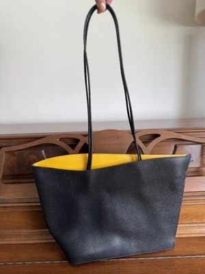 Cleo And Patek Italy Structured Shoulder Bag black handbag - Image 1 of 4