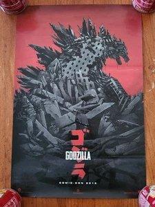 Mondo Godzilla Film Promo Poster SDCC 2013 Phantom City Creative 13x19" Toho - Bild 1 von 8