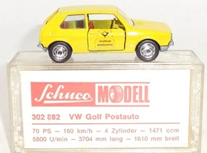 SCHUCO  1:66 NO. 882 VOLKSWAGEN GOLF POSTAUTO - MINT & BOXED - VERY RARE - Picture 1 of 6