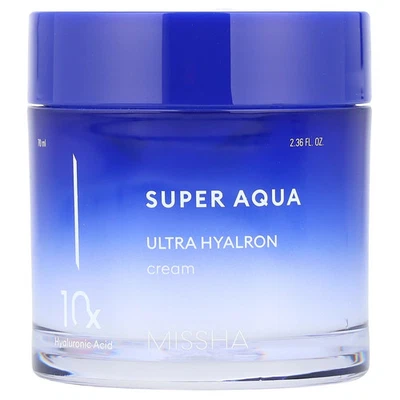 Super Aqua, Crema Ultra Hyalron, 2,36 fl oz (70 ml) Foto 1 de 4