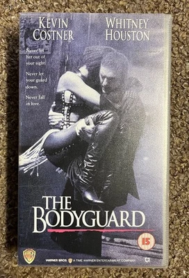The Bodyguard (VHS 1992 ) Kevin Costner, Whitney Houston (Debut Movie)  - Image 1 of 3