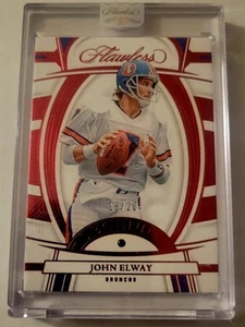 JOHN ELWAY 2022 PANINI FLAWLESS RUBY CARD #16/20! - Picture 1 of 1