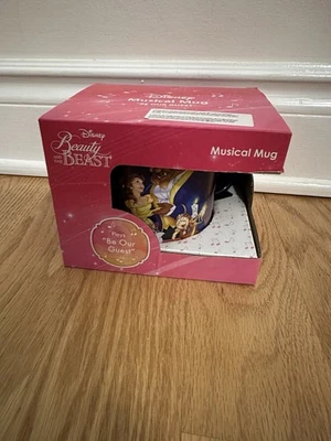 Disney Красавица и Чудовище Поющая Музыкальная Кружка Чашка "Будь Нашим Гостем" Новая в Коробке - Изображение 1 из 4