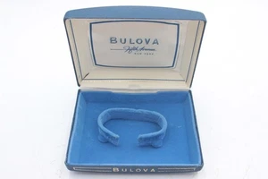 Bulova Vintage Blue Bakelite Watch Display Presentation Case Box Vintage - Bild 1 von 3