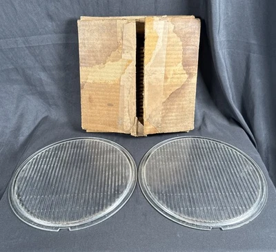 ✨Par de lentes de vidrio para faros Chevrolet 1929 1930 1931 9 3/32” x 8 3/4”✨ Foto 1 de 4