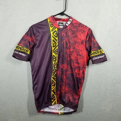 Camiseta deportiva de ciclismo Louis Garneau vintage mediana hecha en EE. UU. retro años 90 Foto 1 de 4