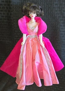 1990 Sophisticated Lady Barbie 1965 Porcelain Doll Mattel 5313 - Picture 1 of 7