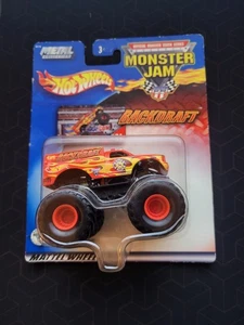 Hot Wheels Monster Jam Dodge Ram Backdraft #31 (✔️SHIPPED IN A BUBBLE MAILER) - Picture 1 of 6
