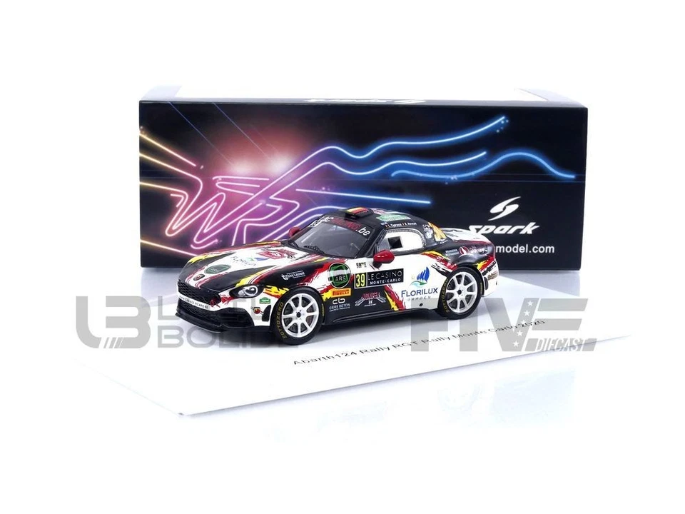 SPARK 1/43 - ABARTH 124 RGT - MONTE CARLO 2020 S6565 - Photo 1/1