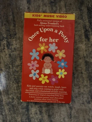 Once Upon a Potty for Her VHS (1990) Alona Frankel - Image 1 of 3