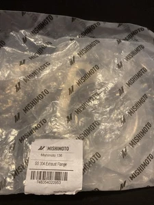 Mishimoto 136 para brida de escape de 3" 2 pernos SS304 - Imagen 1 de 1