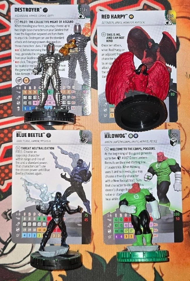 HEROCLIX 4 人像主要套装 #2 — 第 1/1 张图片