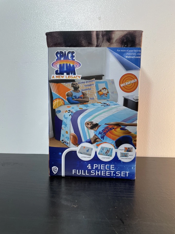 Space Jam Twin Bedding Sheet Set A Legacy 3 Piece