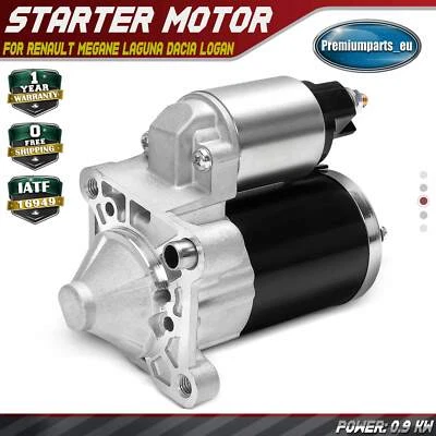 Starter Motor for Renault Megane II III Laguna II Scenic Dacia Logan LS Sandero  - Image 1 of 4