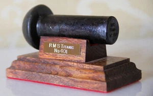 RMS Titanic 401 Nieten Premium Set Mahagoni Base Story Stahl Harland Wolff Geschenk - Bild 1 von 4