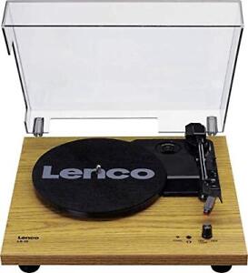 LENCO LS-10 Plattenspieler, Riemenantrieb, Holz