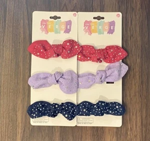 Girl’s 3in Rhinestone Hair Bows 2pack - Bild 1 von 2