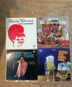 RUSTY WARREN SEX-X-PONENT  Adult Humor  Risque Comedy strip tease beer drinking  - Imagen 1 de 1