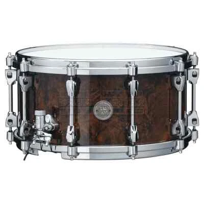 Tama Starphonic Walnut 14x7 Snare Drum Gloss Black Walnut Burl - Image 1 of 4