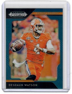 2019 Panini Prizm Draft Picks Blue Prizm Deshaun Watson #32 W2