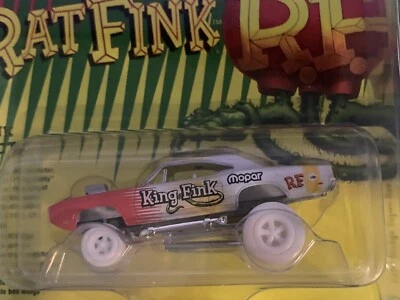Johnny lightning white Lightning..1970 Dodge Super Bee Rat Fink.Protector - Image 1 of 3